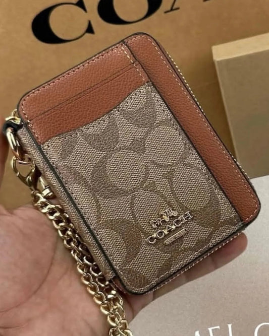 Zip card case