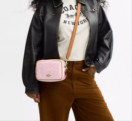 mini jamie camera bag in signature canvas