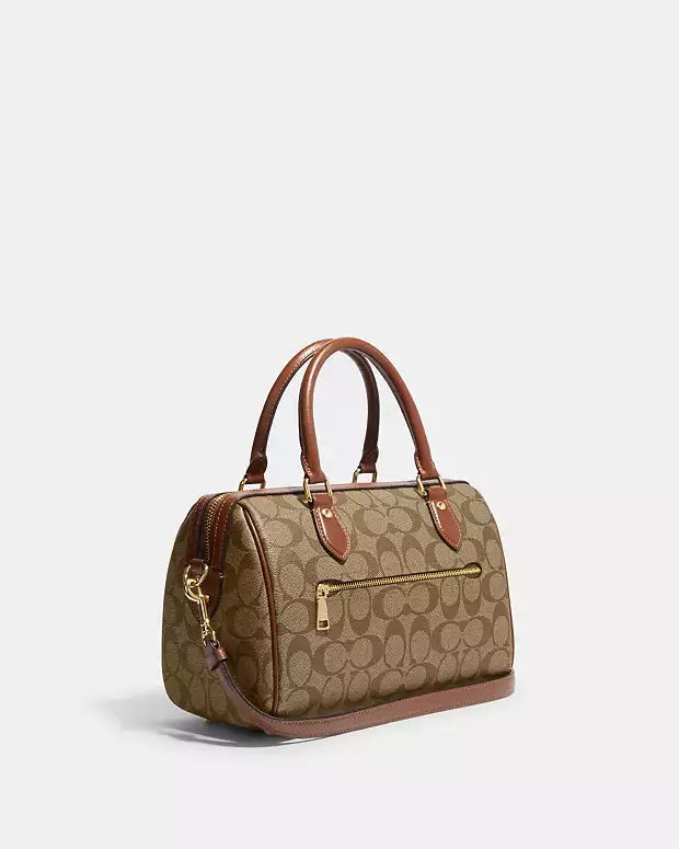 Rowan Satchel Bag In Signature