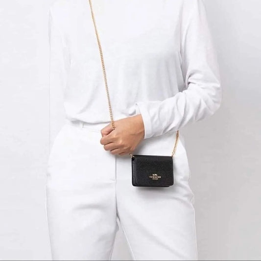 COACH MINI WALLET ON A CHAIN
