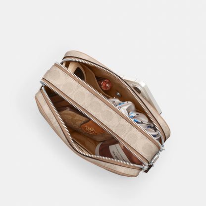 mini jamie camera bag in signature canvas