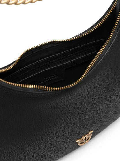 Leather hobo BRIOCHE