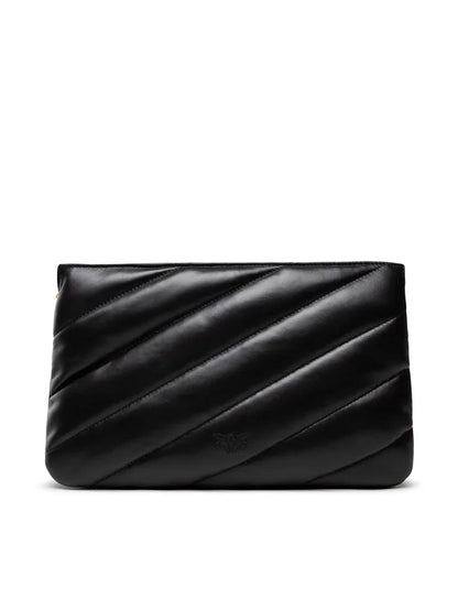 Leather messenger bag TWINS