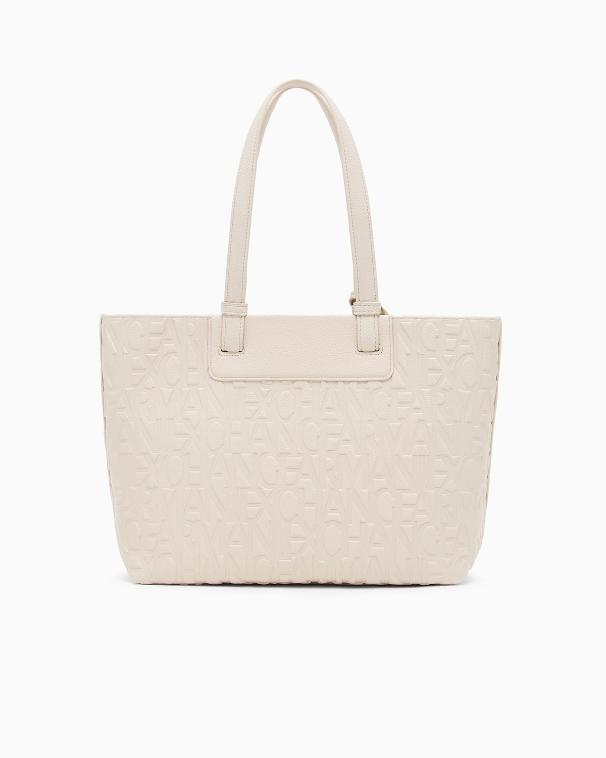 Armani Exchange 

Shopping Bag Shopping with
 coated exterior