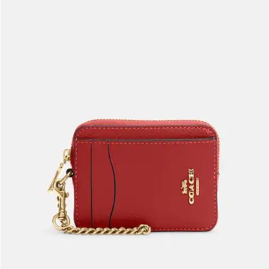 Zip card case