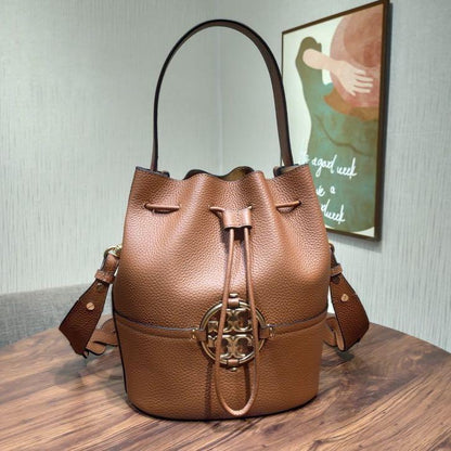 Tory Burch Miller leather Bucket Bag