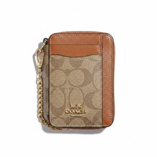 Zip card case