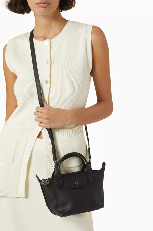 Long champ xs leather