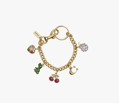 Motif Chain Bag Charm