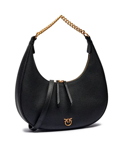Leather hobo BRIOCHE