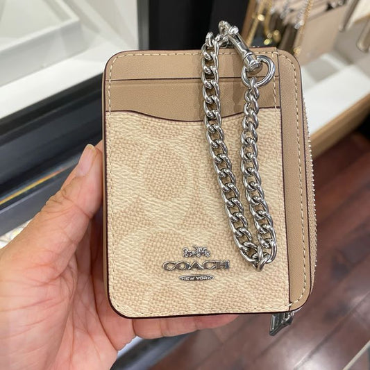 Zip card case