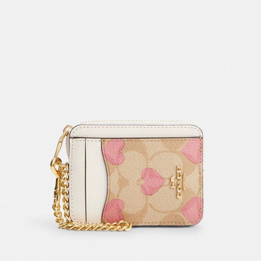 Zip card case
