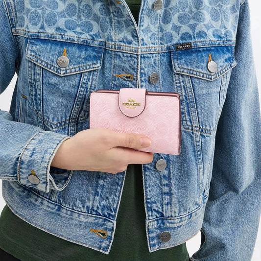 Powder pink coach