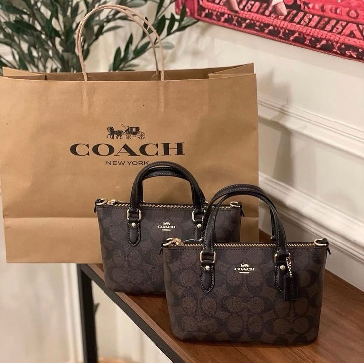 city mini tote bag in signature canvas