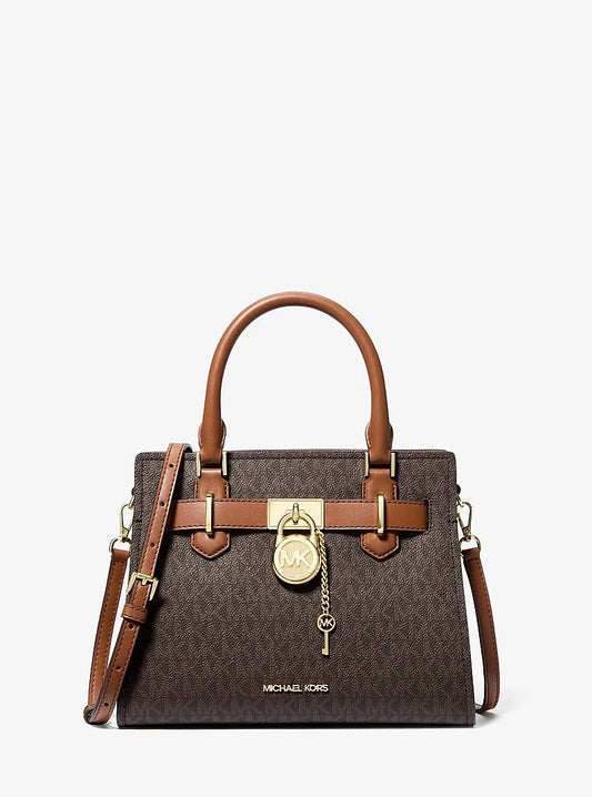 Michael Kors Hamilton Small Leather Satchel