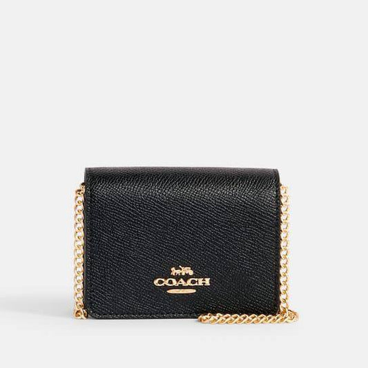 COACH MINI WALLET ON A CHAIN