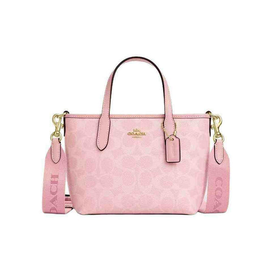 city mini tote bag in signature