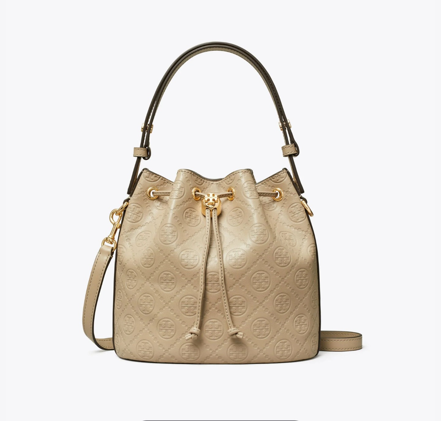 Tory Burch
T Monogram Debossed Bucket Bag