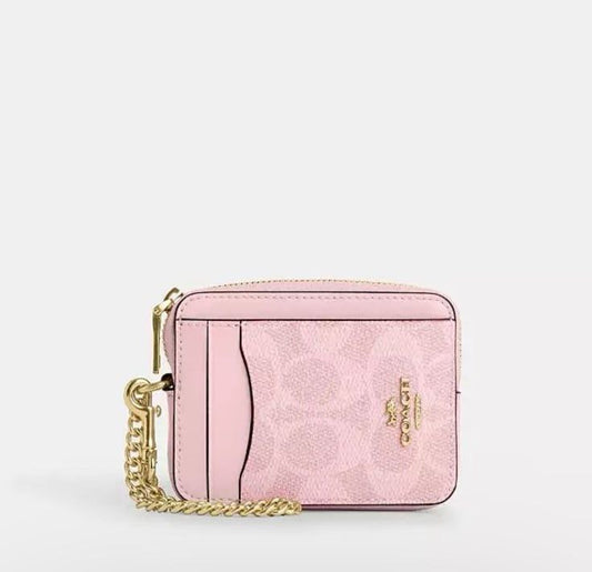 Zip card case