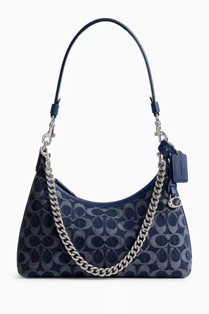 Juliet Shoulder Bag 25 In Signature Denim