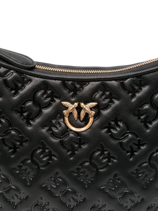 Pinko
Leather hobo HALF MOON MINI