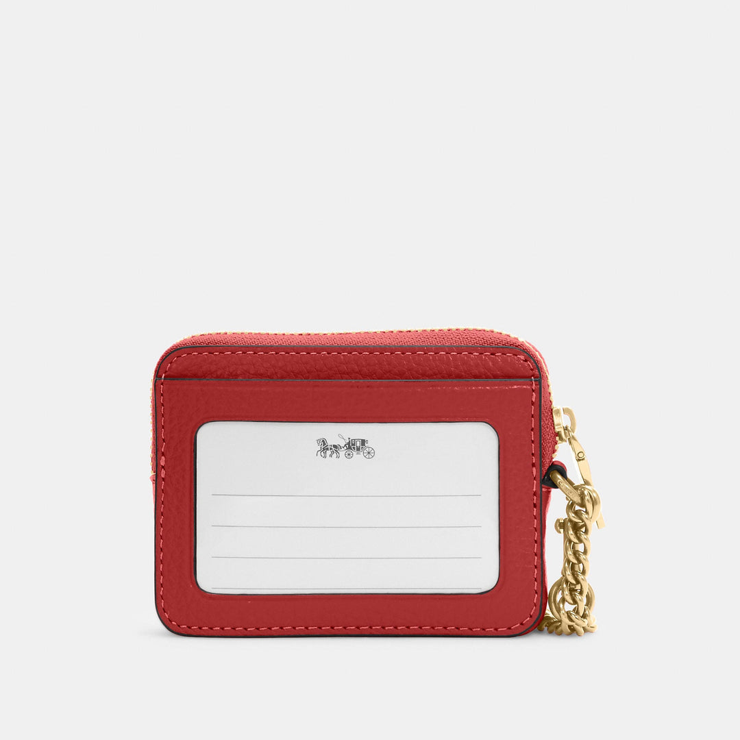 Zip card case