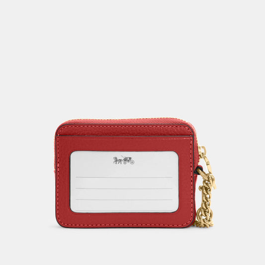 Zip card case