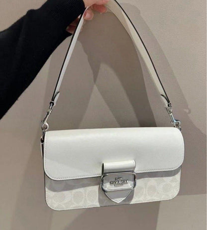 Coach Morgan Shoulder Bag In Signature Canvas