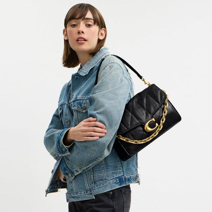 Chain Tabby Shoulder Bag 30 With Quilting