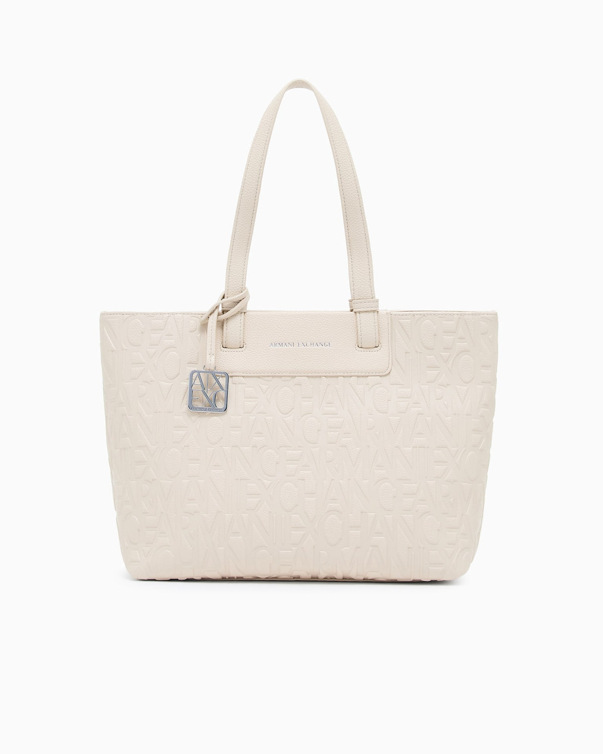 Armani Exchange 

Shopping Bag Shopping with
 coated exterior