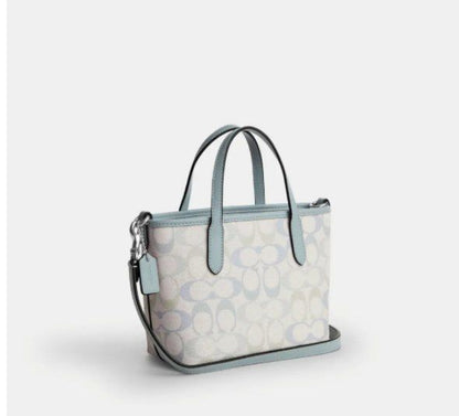 city mini tote bag in signature canvas