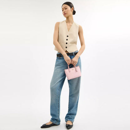city mini tote bag in signature