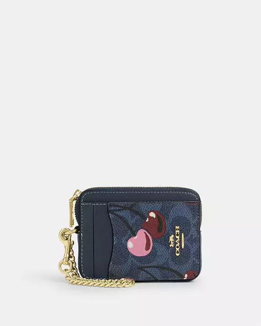 Zip card case
