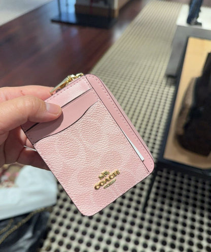 Zip card case