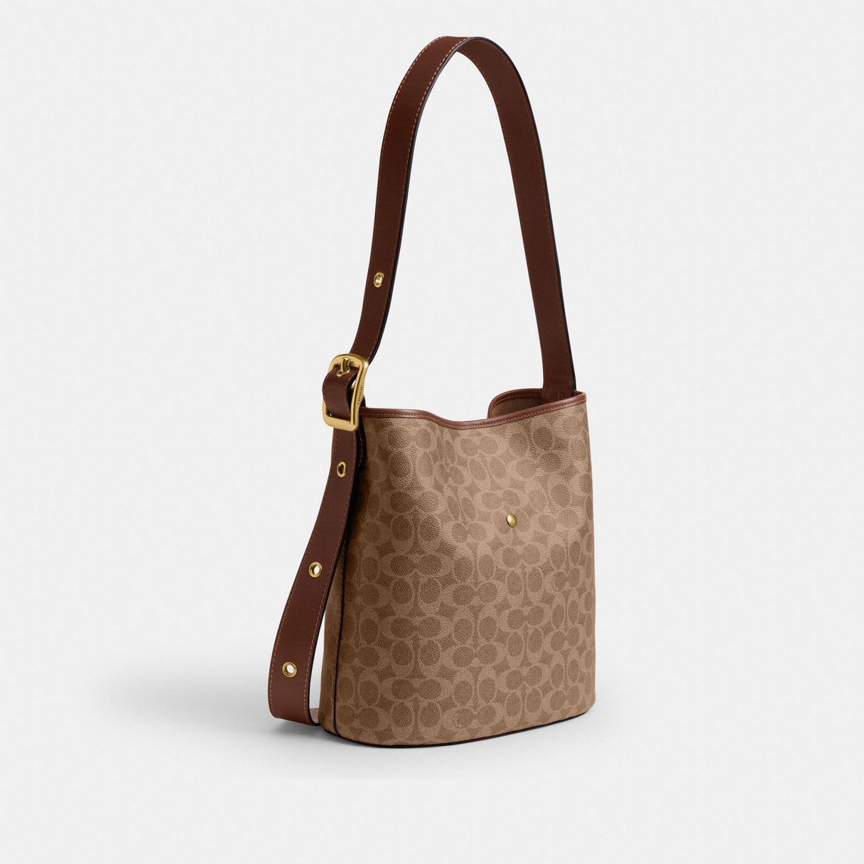 Bleecker Bucket Bag In Signature Canvas