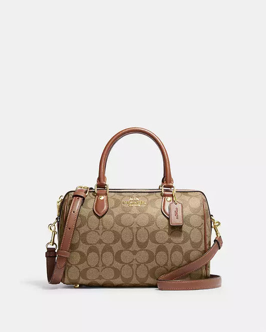 Rowan Satchel Bag In Signature