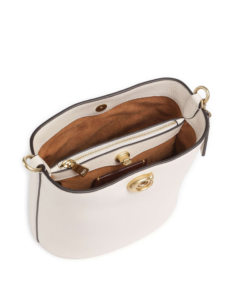 Coach
Willow Soft 19 Hobo bag grained leather chalk