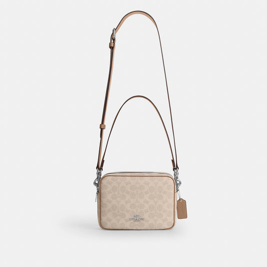 mini jamie camera bag in signature canvas