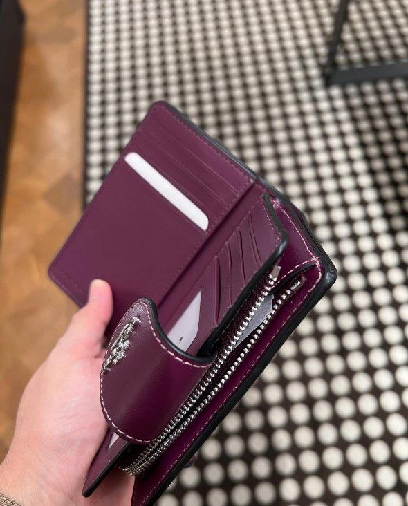 Coach
Medium Corner Zip Wallet In Signature Canvas With Country Floral Print