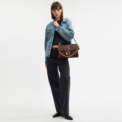 Chain Tabby Shoulder Bag 30 With Quilting