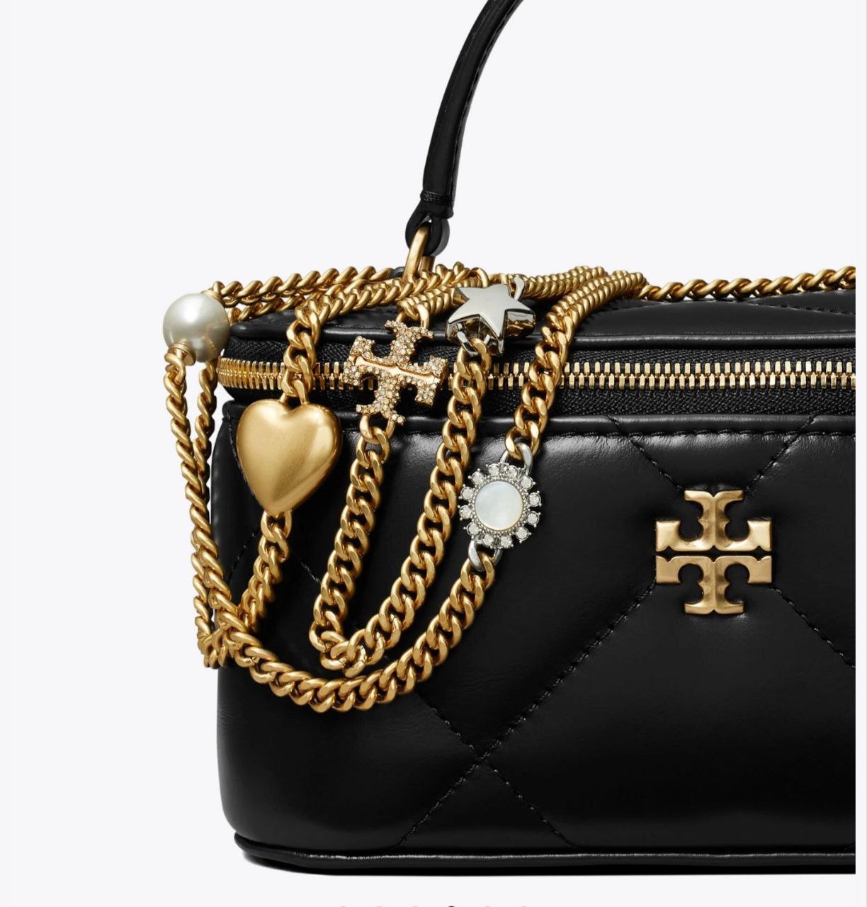Tory Burch
KIRA DIAMOND QUILT VANITY CASE BLACK