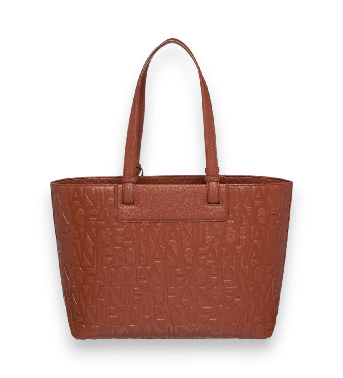 Armani Exchange 

Shopping Bag Shopping with
 coated exterior