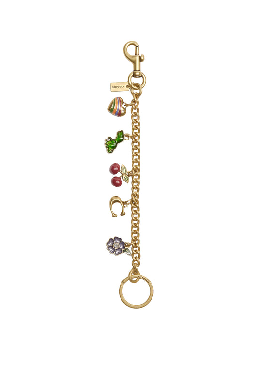 Motif Chain Bag Charm
