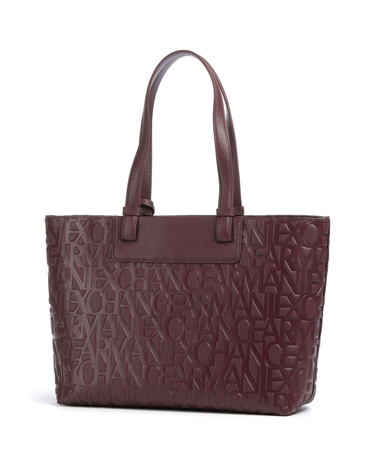 Armani Exchange 

Shopping Bag Shopping with
 coated exterior