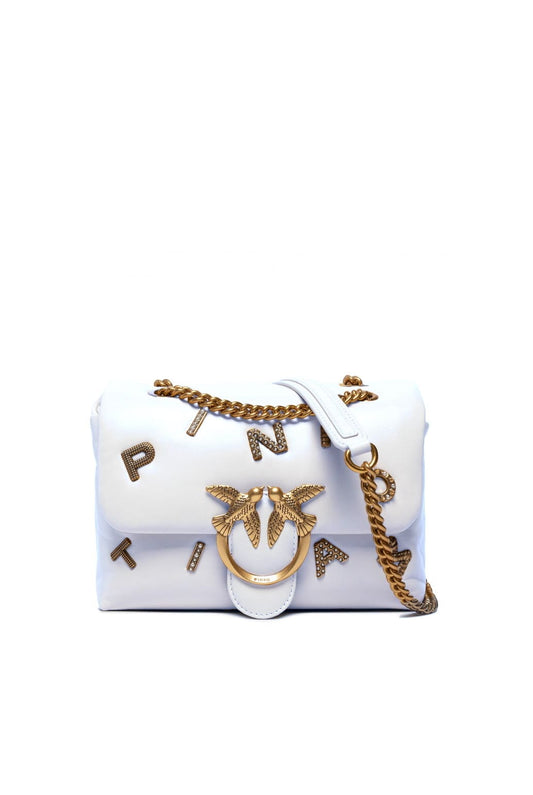 PinkoLOVE PUFF LOGO JEWEL MINI TRACOLLA