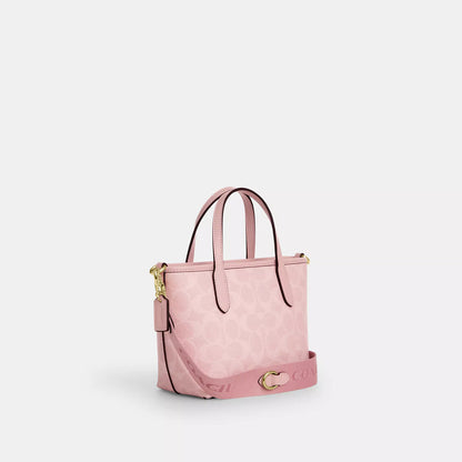 city mini tote bag in signature