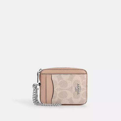 Zip card case
