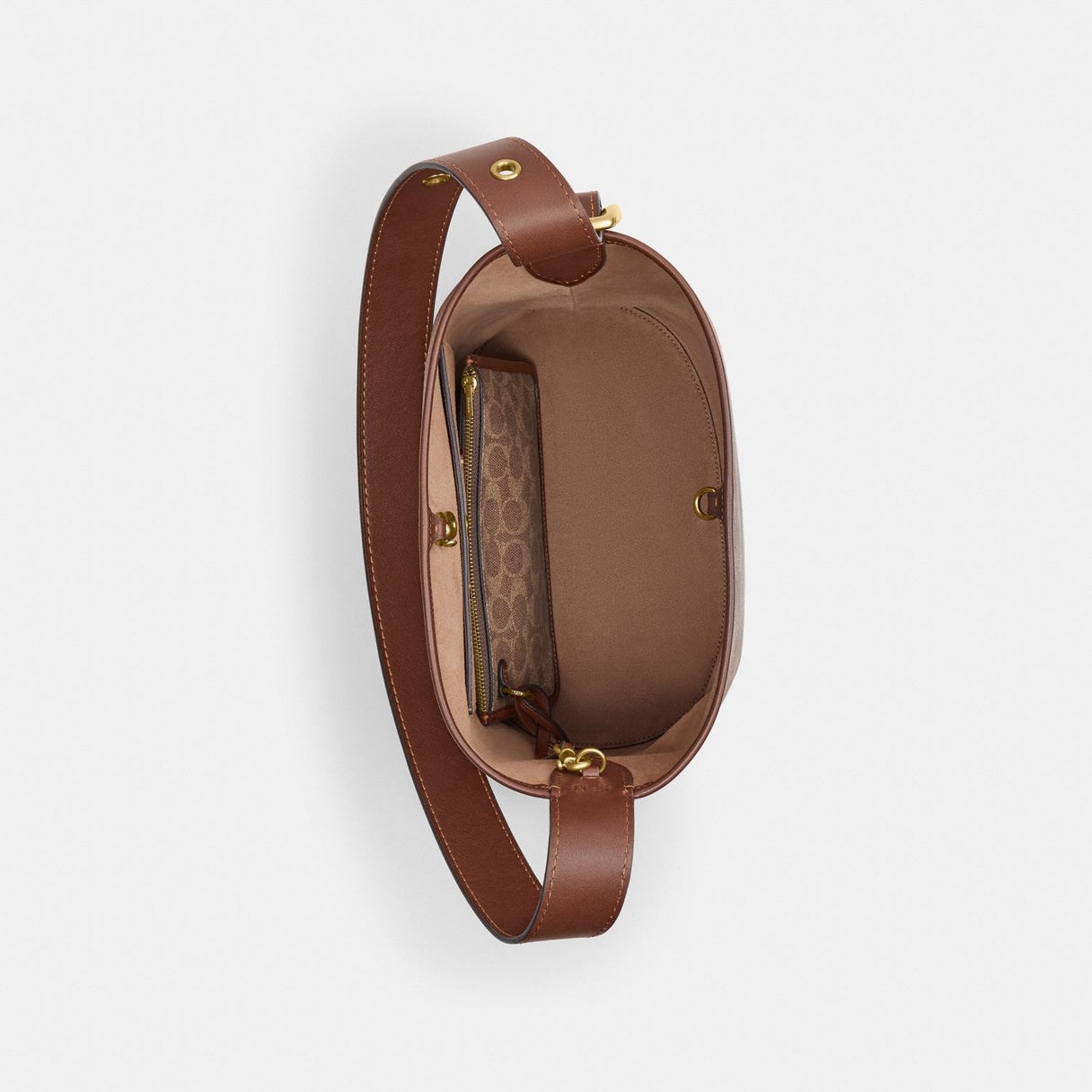 Bleecker Bucket Bag In Signature Canvas