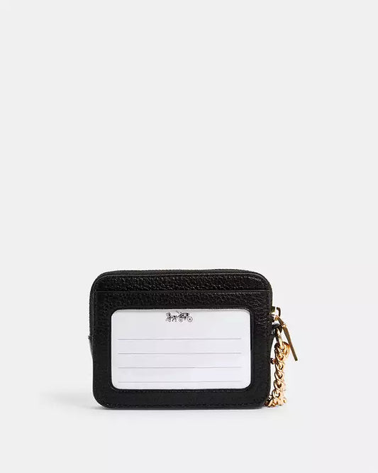 Zip card case