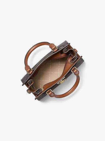 Michael Kors Hamilton Small Leather Satchel